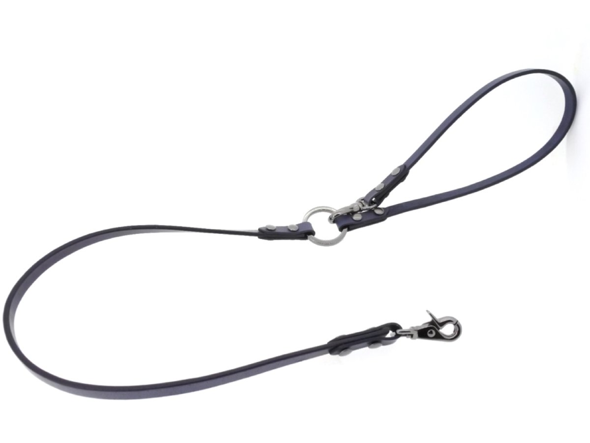 mmsu-ha 犬用リード/2 STAY リード オーダー  リード色：グレー 金具:ブラック