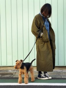 mmsu-ha MY NAME ショルダーリード/肩掛けリード ショルダー腰より一番短くして75cmの長さ