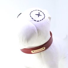 画像4: NAME PLATE COLLAR【レザーオーダー】 (4)