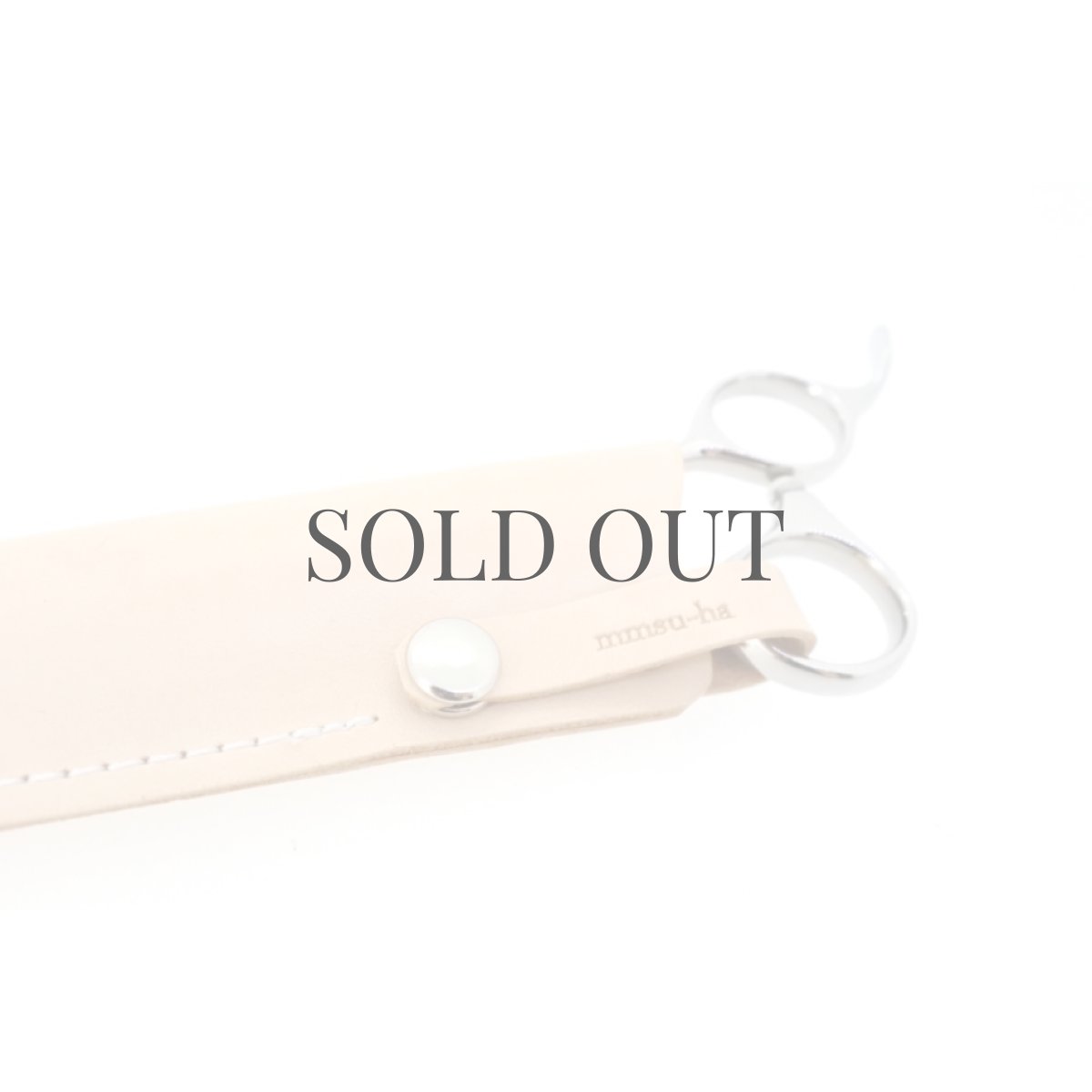 画像16: mmsu-haセニングシザー・スキバサミ/レザーシザーケース付き (16)