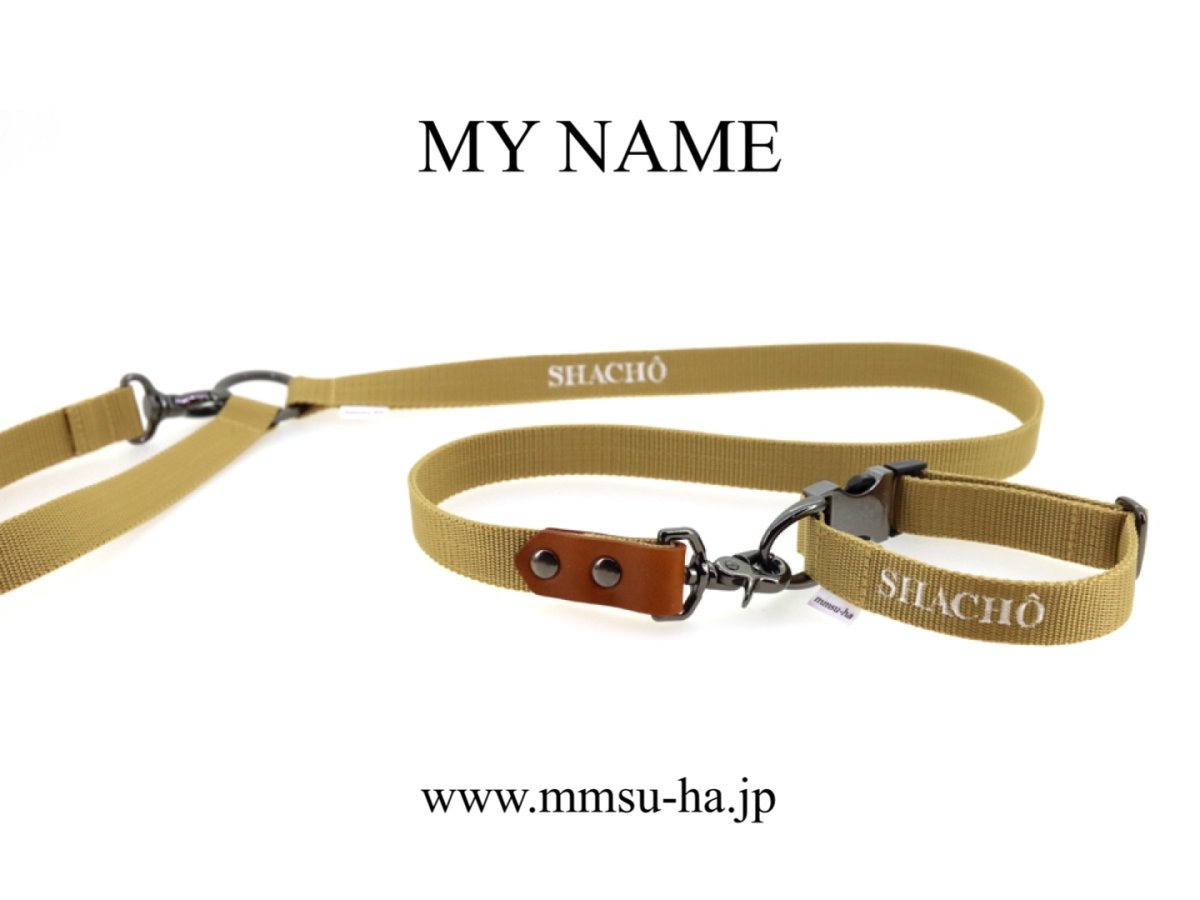 画像17: MY NAME 刺繍 首輪・リードセット【クロスオーダー】 (17)