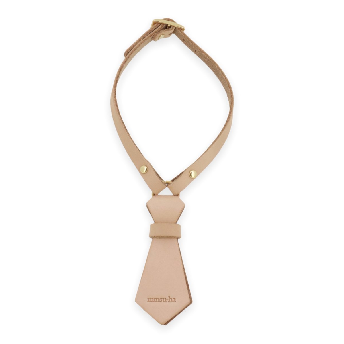 画像9: TIE NECKLACE /迷子札【レザーオーダー】 (9)