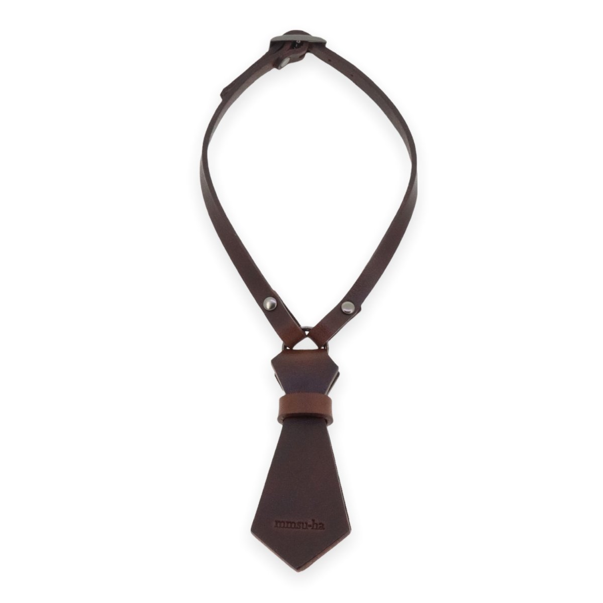画像11: TIE NECKLACE /迷子札【レザーオーダー】 (11)