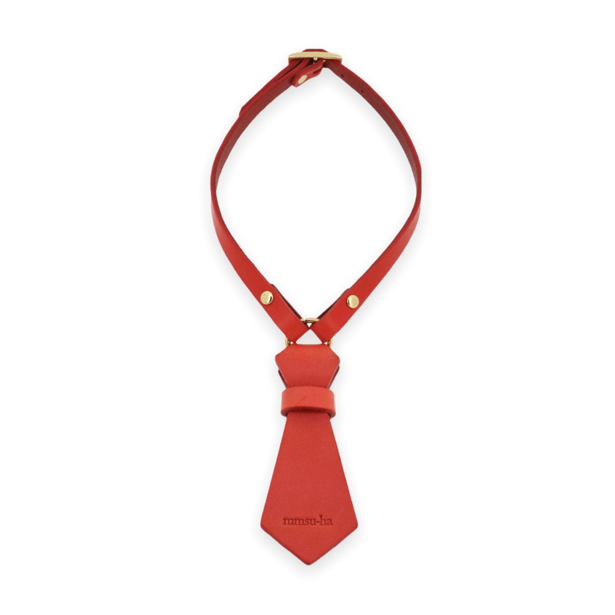 画像15: TIE NECKLACE /迷子札【レザーオーダー】 (15)