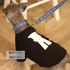 画像12: 【dog】su-ha kun  Tシャツ/ブラック (12)