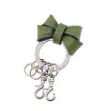 画像9: RIBBON KEY RING/レザーリボンキーホルダー【レザーオーダー】 (9)