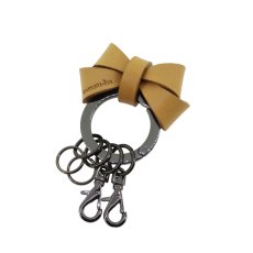 画像4: RIBBON KEY RING/レザーリボンキーホルダー【レザーオーダー】 (4)