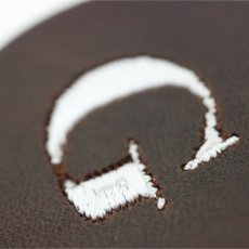画像7: イニシャル刺繍タグ/レザー首輪用【レザーオーダー】 (7)
