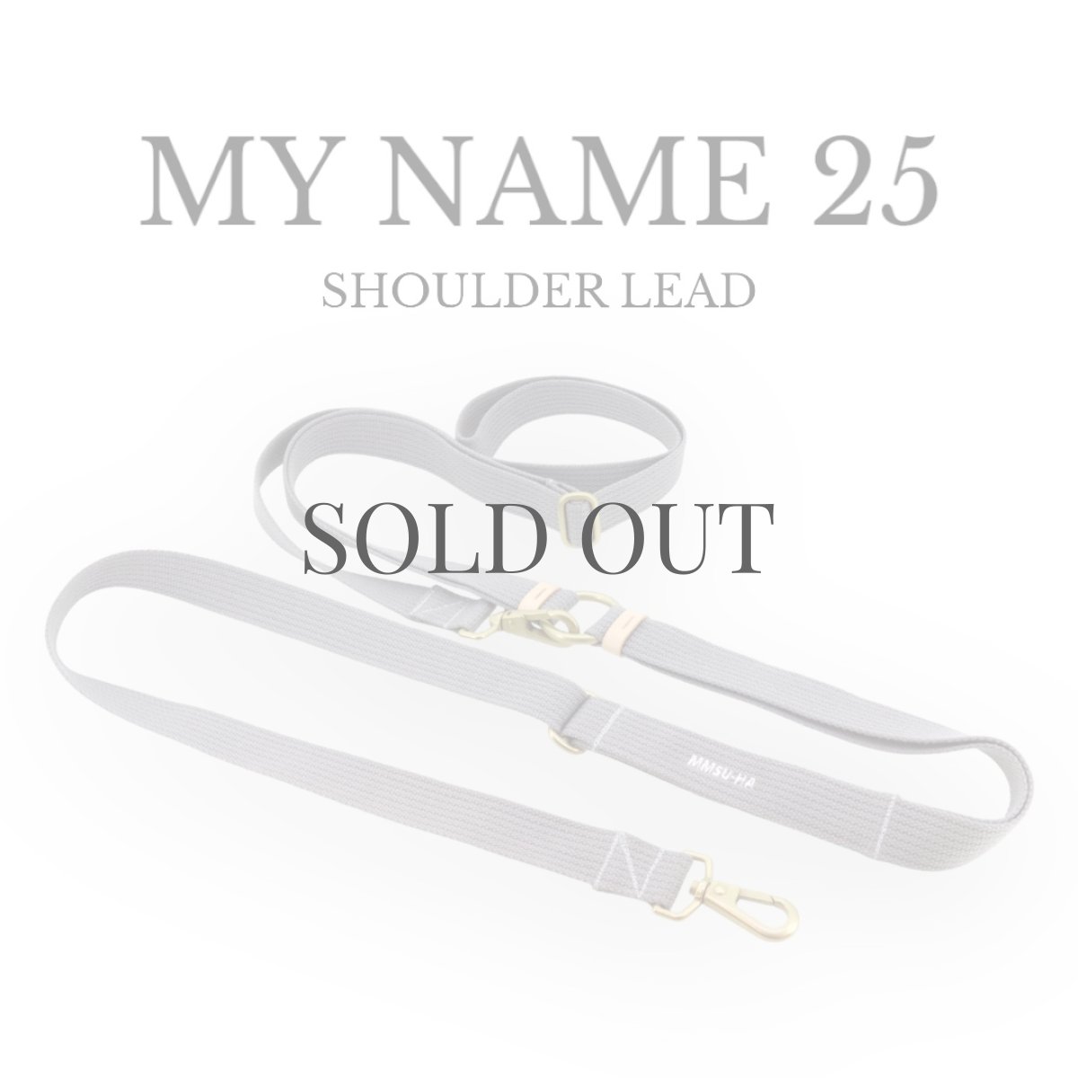 画像1: MY NAME25 刺繍 ショルダーリード【クロスオーダー】 (1)
