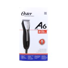 画像4: Oster A6 バリカン【ブラックシルバー】コンセント変換アダプタ付き【オスターバリカン】(Oster/Andis替刃対応)※替刃は付属しておりません (4)