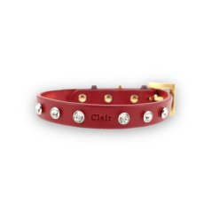 画像6: SWAROVSKI COLLAR【レザーオーダー】 (6)