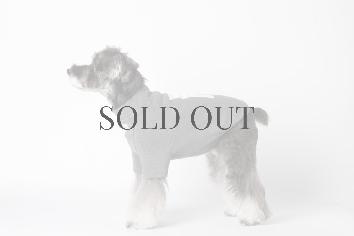 画像7: 【dog】su-ha kun  ハイネックTシャツ/グレー (7)