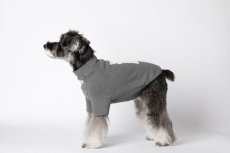 画像7: 【dog】su-ha kun  ハイネックTシャツ/グレー (7)