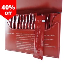 画像1: ＜ブラックフライデー特別価格40％OFF＞mmsu-haプレミアムデザートサプリメント 5g×30包【アップル&クランベリー＋ウラジロガシ(獣医師監修)】【リンゴジュースの素として、水(1本/50cc)で溶かして美味しく水分補給】 (1)