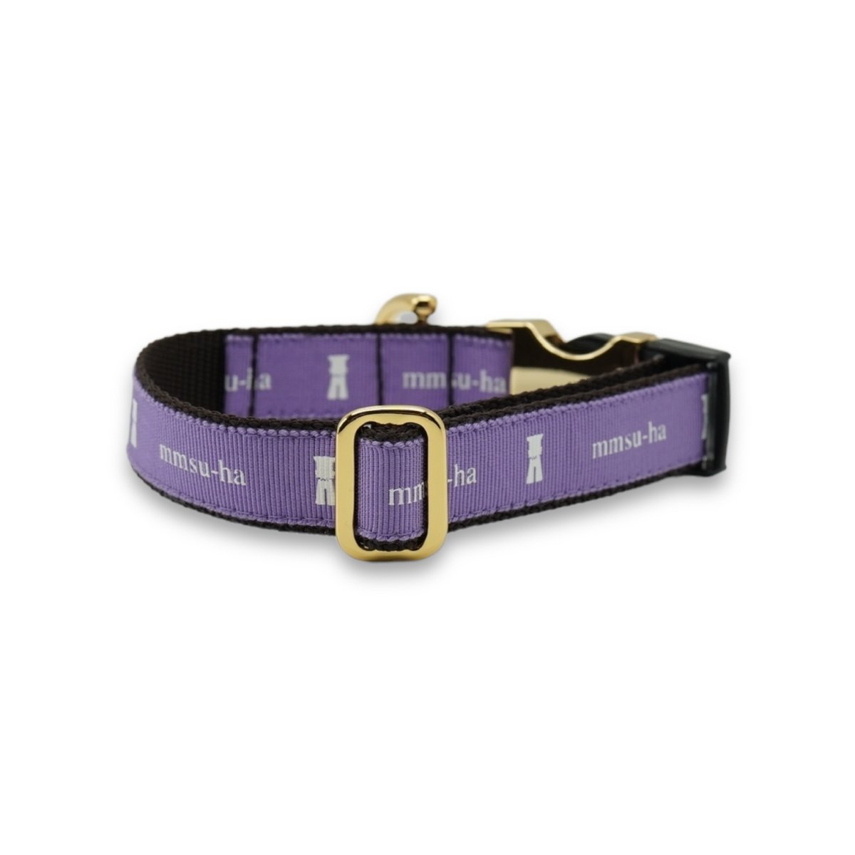 土台:ダークブラウン/リボン:ベビーパープル/金具:ゴールド