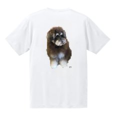 画像2: 【owner】mmsu-ha×MY DOG Tシャツ【ドット シュナウザー5】 (2)