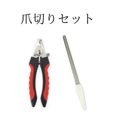 画像1: 爪切り・爪ヤスリセット (止血剤付き) (1)