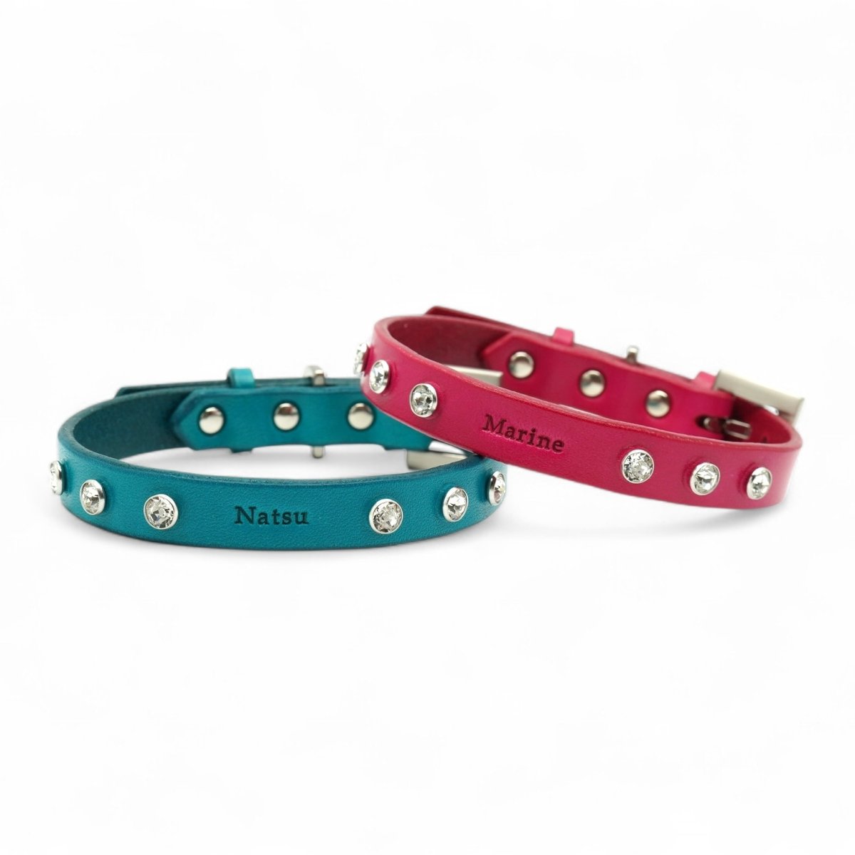 画像4: SWAROVSKI COLLAR【レザーオーダー】 (4)