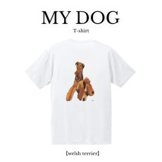 mmsu-haオリジナルTシャツ/ウェルシュテリアイラストデザイン