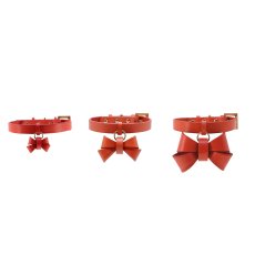 画像5: 【期間限定/Orange Limited】FURICO RIBBON 首輪・リードセット 【レザーオーダー】 (5)