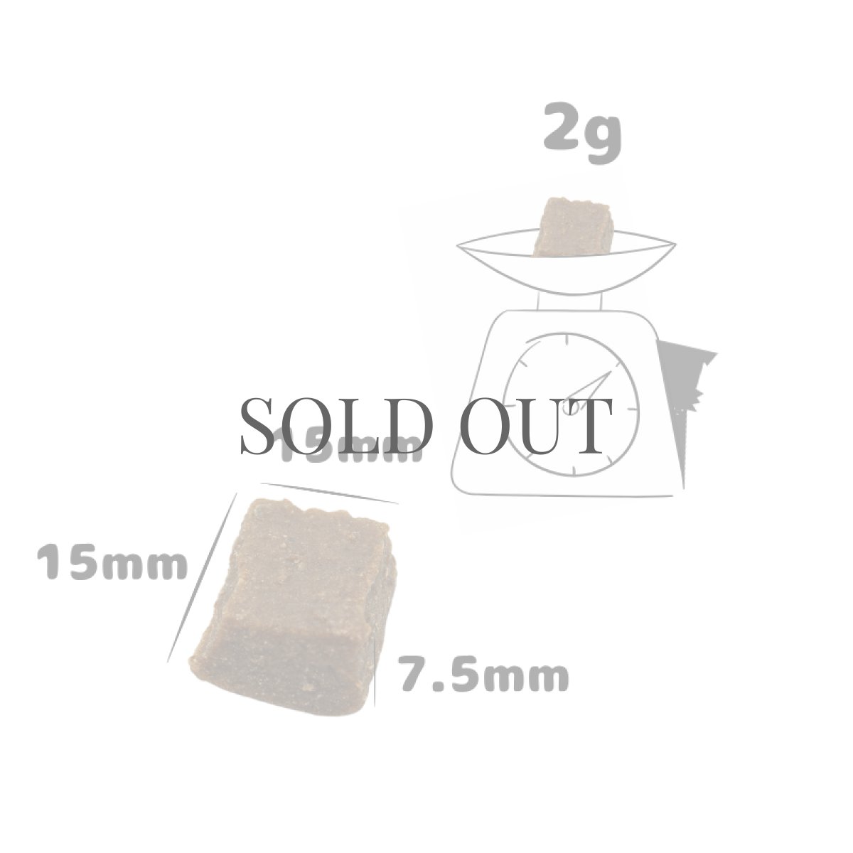 シュナウザーのためのおやつサプリ mmsu-haプレミアム鹿肉ジャーキーストーンクラッシュ