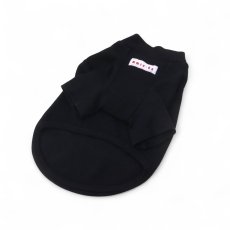mmsu-ha犬用ハイネックTシャツ/ブラック