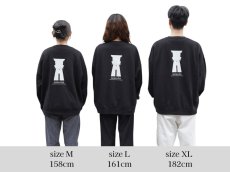 画像10: 【3日間限定受注販売】【owner】su-ha kun オーバーサイズ スウェット【ブラック】 (10)