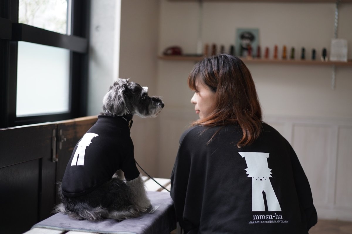 画像11: 【dog】su-ha kun  ハイネックTシャツ【ブラック】 (11)