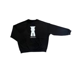 画像2: 【3日間限定受注販売】【owner】su-ha kun オーバーサイズ スウェット【ブラック】 (2)