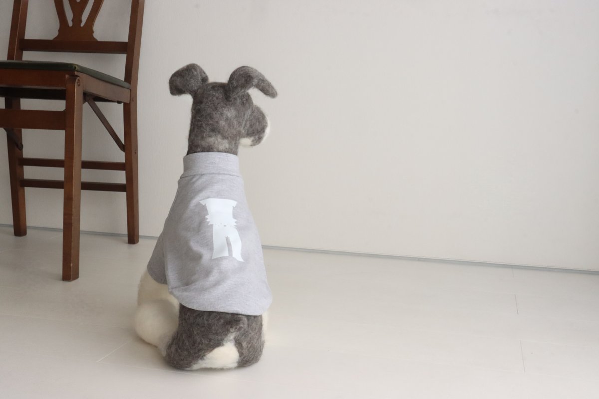 【dog】su-ha kun ハイネックTシャツ【ライトグレー】【mmsu-ha】