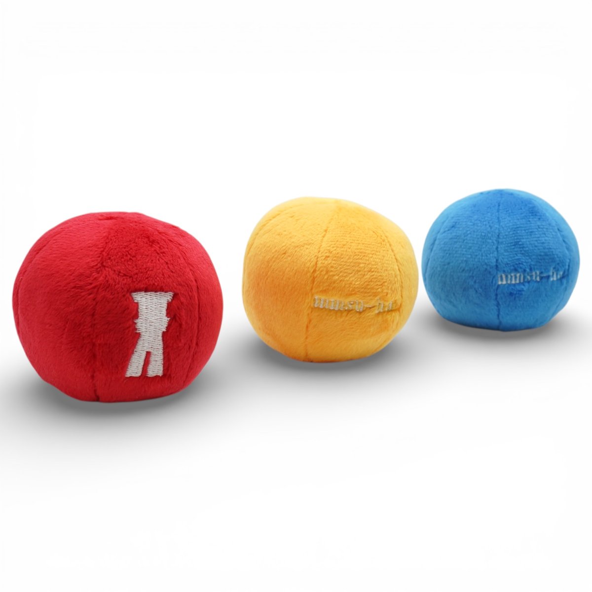 【mmsu-ha Ball Toy】 RED/BLUE/YELLOW 単品