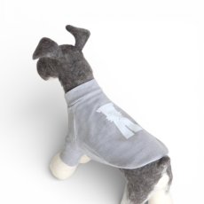 画像1: 【dog】su-ha kun  ハイネックTシャツ【ライトグレー】 (1)