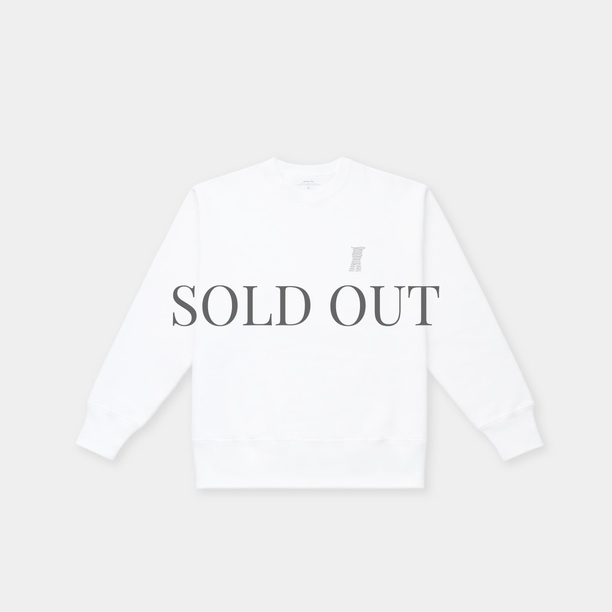 画像1: 【owner】刺繍UNEUNE su-ha kun スウェット/mmsu-ha【ホワイト】 (1)