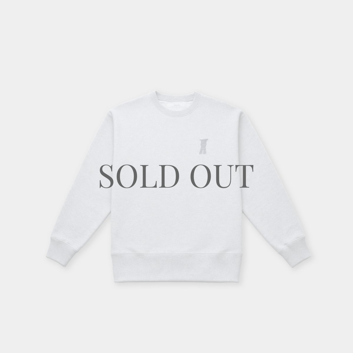 画像1: 【owner】刺繍UNEUNE su-ha kun スウェット/mmsu-ha【グレー】 (1)