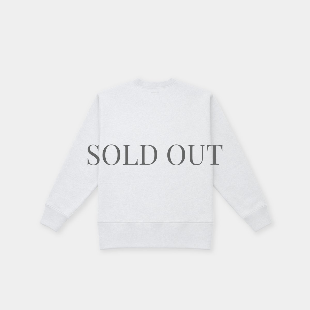 画像2: 【owner】刺繍UNEUNE su-ha kun スウェット/mmsu-ha【グレー】 (2)