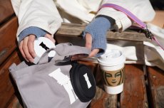 画像2: su-ha kun  トートバッグ【グレー】 (2)