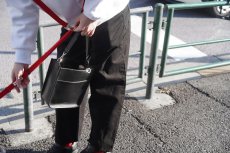 画像20: お散歩バッグ/ヴィーガンレザー【mmsu-ha】 (20)