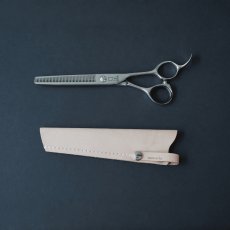 画像14: mmsu-haセニングシザー・スキバサミ/レザーシザーケース付き (14)