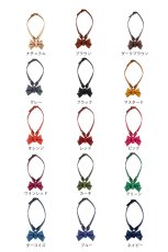 画像2: RIBBON NECKLACE /迷子札【レザーオーダー】 (2)