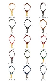 画像2: METAL su-ha kun NECKLACE /迷子札【レザーオーダー】 (2)