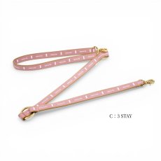 タイプ:C/土台:キャメル/リボン:ベビーピンク/金具:ゴールド