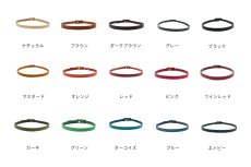 画像2: TIE + NAME COLLAR/迷子札【レザーオーダー】 (2)