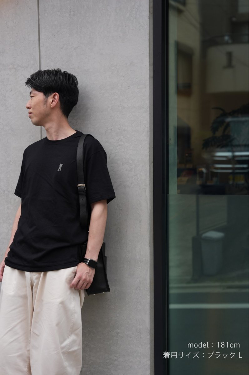 model：181cm/ブラック Lサイズ