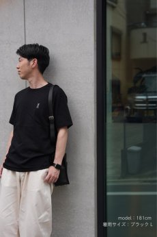 model：181cm/ブラック Lサイズ