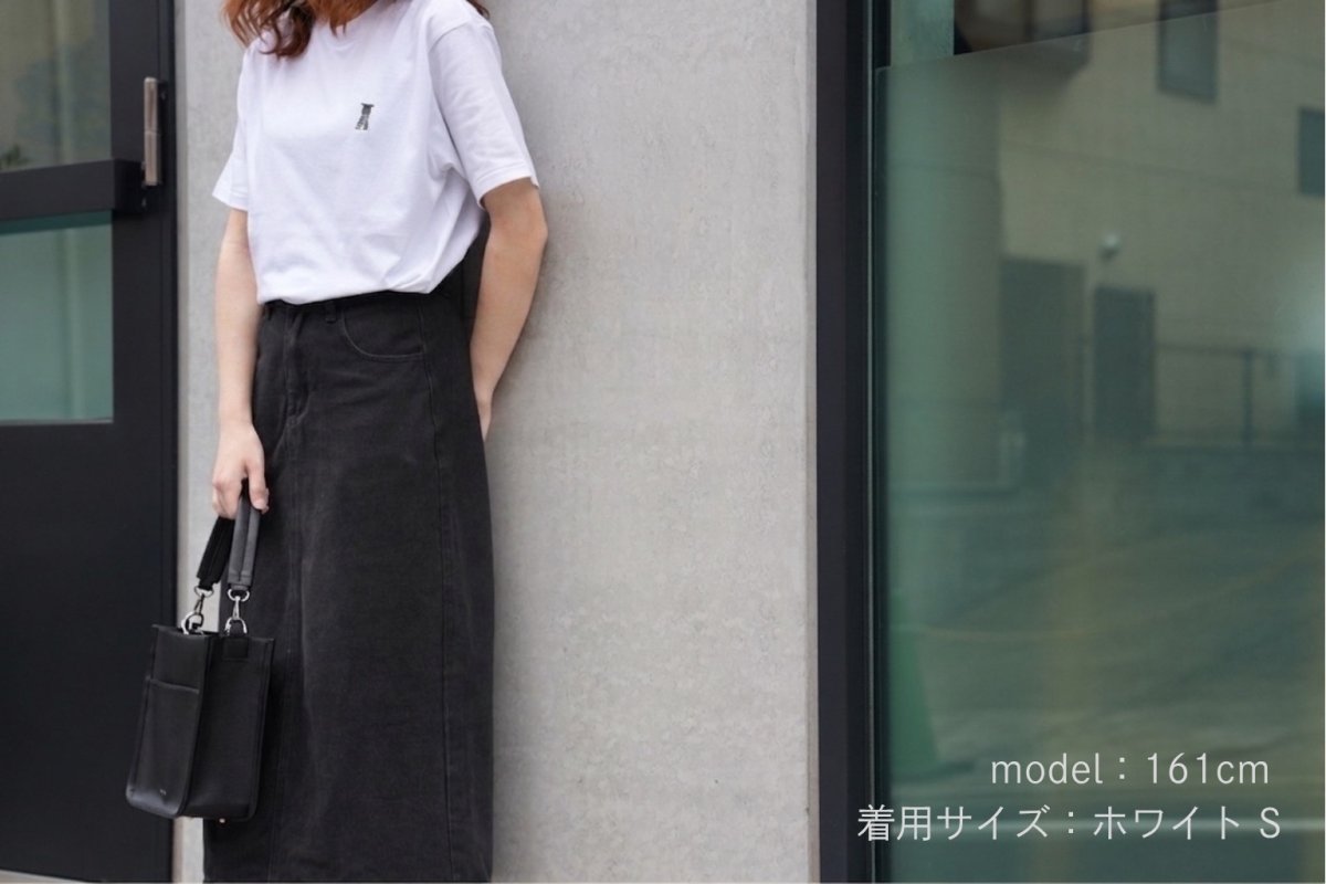 model：161cm /ホワイト Sサイズ
