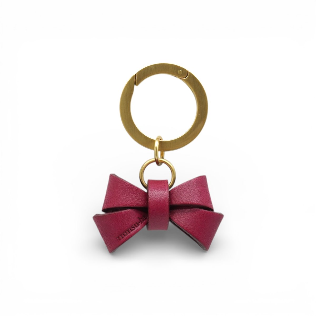 画像3: RIBBON CHARM/レザーリボンチャーム【レザーオーダー】 (3)
