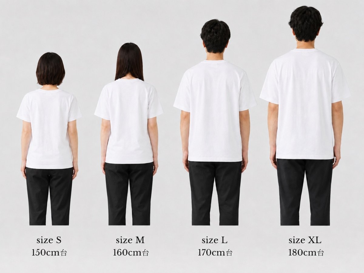 身長別サイズ/mmsu-ha Tシャツ