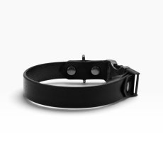 mmsu-haオリジナルONE SIZE COLLAR/ワンサイズカラー/色：ブラック/金具色：ブラック
