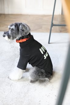 画像10: 【dog】NIGHT GLOW ハイネックTシャツ【ブラック】【mmsu-ha】 (10)