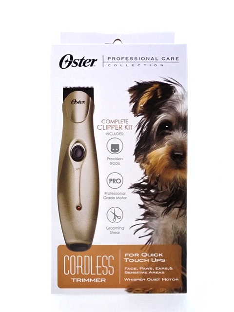 犬足裏用バリカン コードレスミニバリカン ハサミ付 Oster